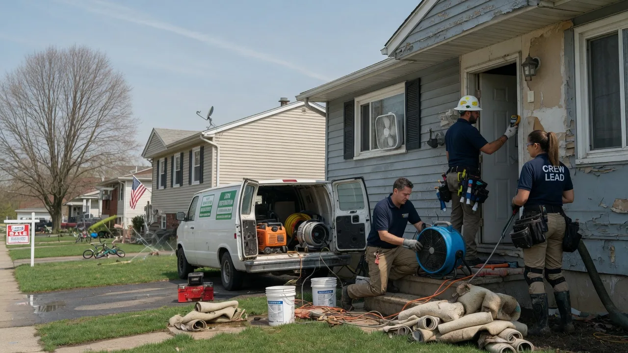 Flood Cleanup in Jeffersonville, OH near me
